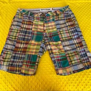 Tailor Vintage Madrid Plaid Shorts
